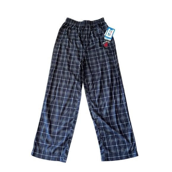 Miami Heat NBA Childrens Youth M 10/12 Sleep Pajamas Lounge Pants Flannel NWT - Picture 1 of 6